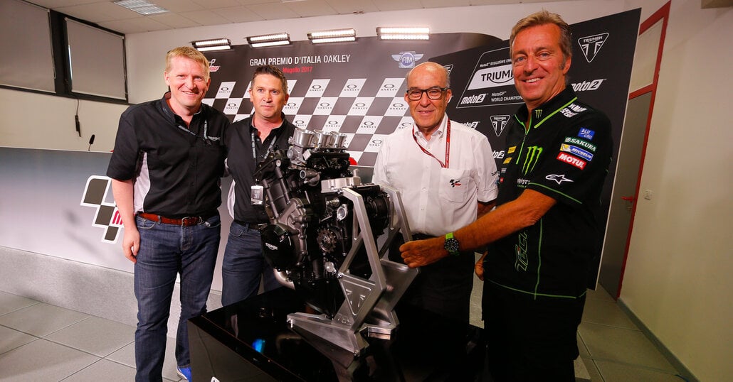 Triumph entra nel Mondiale MotoGP come costruttore motori Triumph entra nel Mondiale MotoGP come costruttore motori