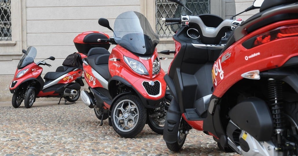 Enjoy, addio allo scooter sharing Enjoy, addio allo scooter sharing