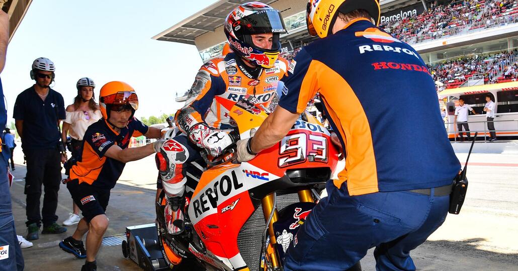 Test MotoGP 2017 a Barcellona. Marquez il più veloce