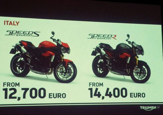 Triumph Speed Triple 2016: conferenza stampa live! Triumph Speed Triple 2016: conferenza stampa live!