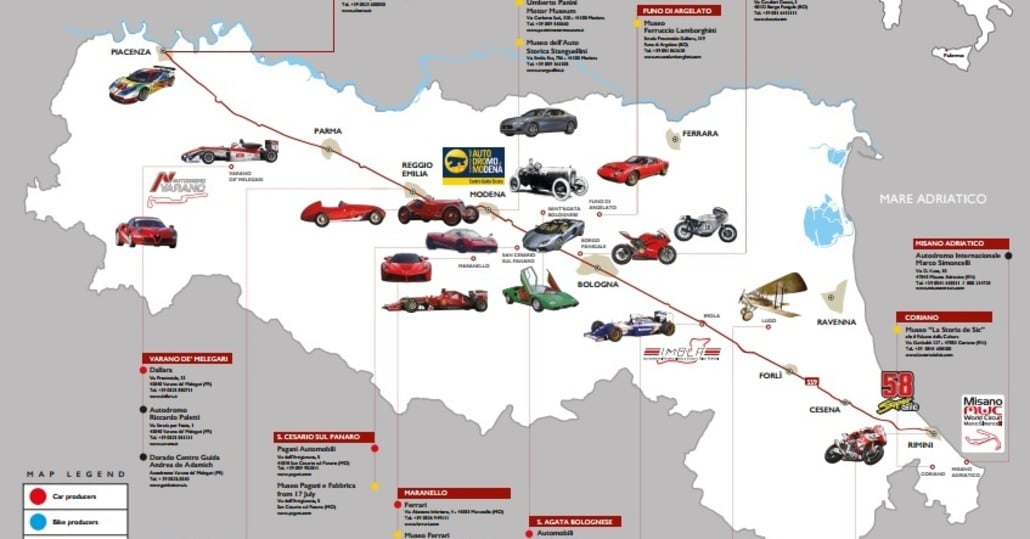 La Motor Valley sempre più meta internazionale per le vacanze