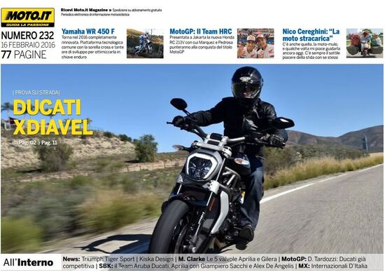 Magazine n°232, scarica e leggi il meglio di Moto.it Magazine n°232, scarica e leggi il meglio di Moto.it
