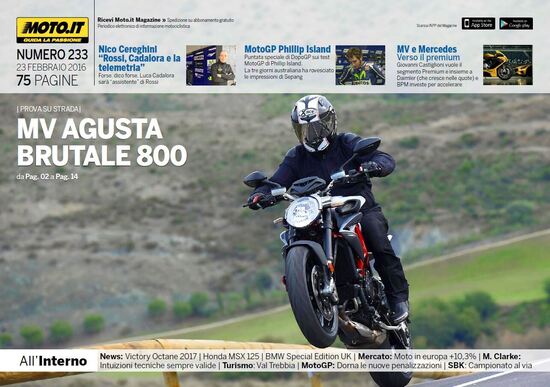 Magazine n°233, scarica e leggi il meglio di Moto.it Magazine n°233, scarica e leggi il meglio di Moto.it