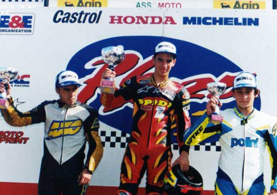 Melandri, il quattordicenne più veloce della storia Melandri, il quattordicenne più veloce della storia