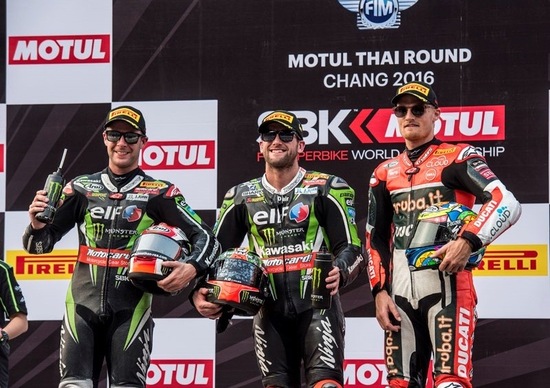SBK 2016. GP Thailandia. Sykes vince gara 2 a Buriram SBK 2016. GP Thailandia. Sykes vince gara 2 a Buriram