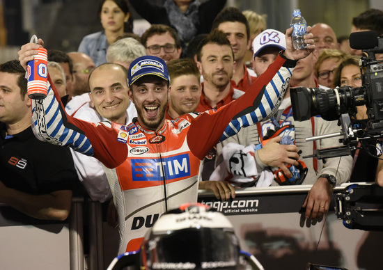 MotoGP 2016. Qatar GP. Dovizioso: Che goduria in rettilineo MotoGP 2016. Qatar GP. Dovizioso: Che goduria in rettilineo