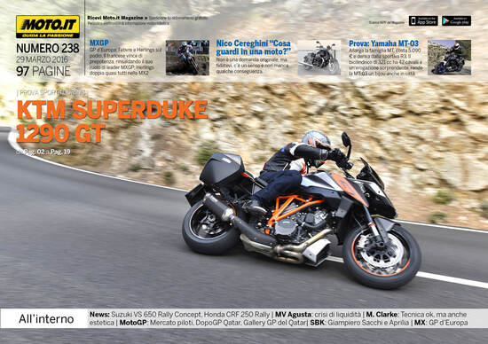 Magazine n°238, scarica e leggi il meglio di Moto.it Magazine n°238, scarica e leggi il meglio di Moto.it