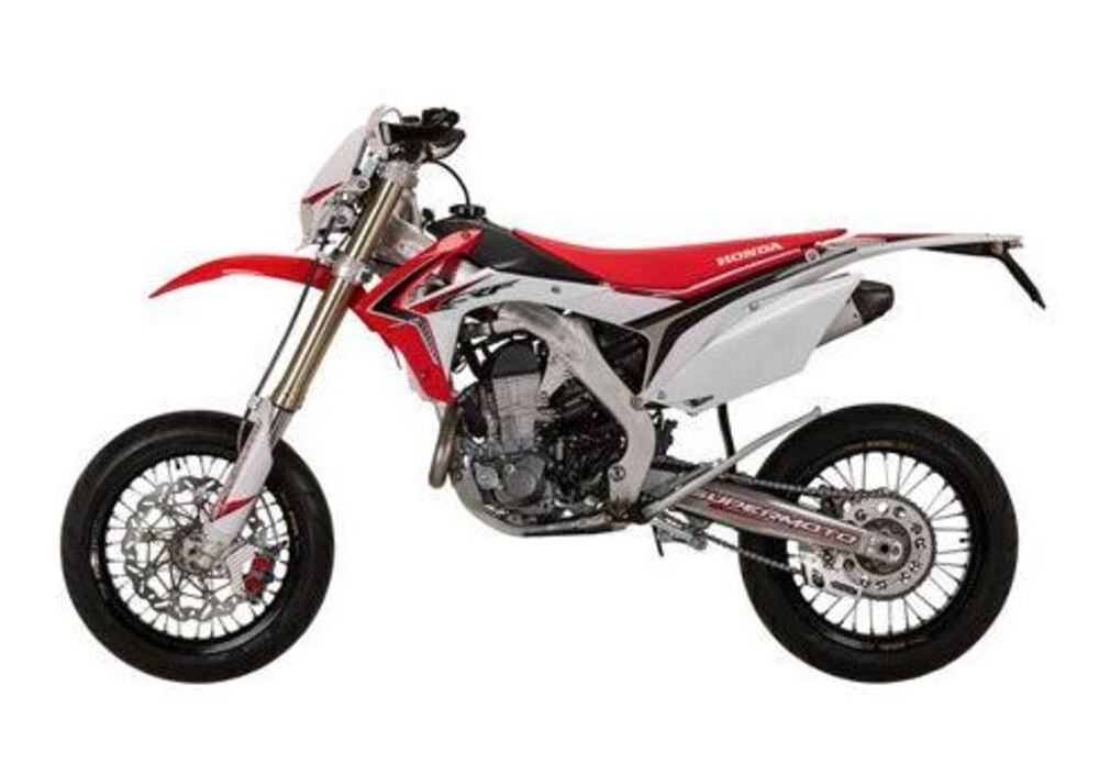 Honda crf 450 r supermoto #6