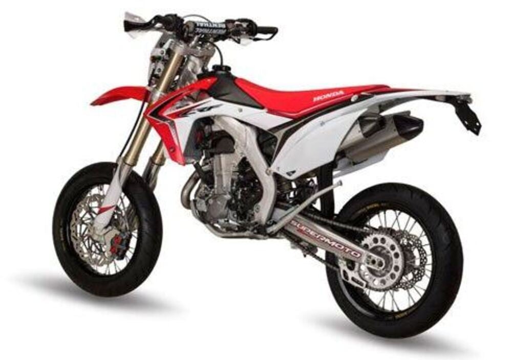 Honda crf 450 r supermoto #7