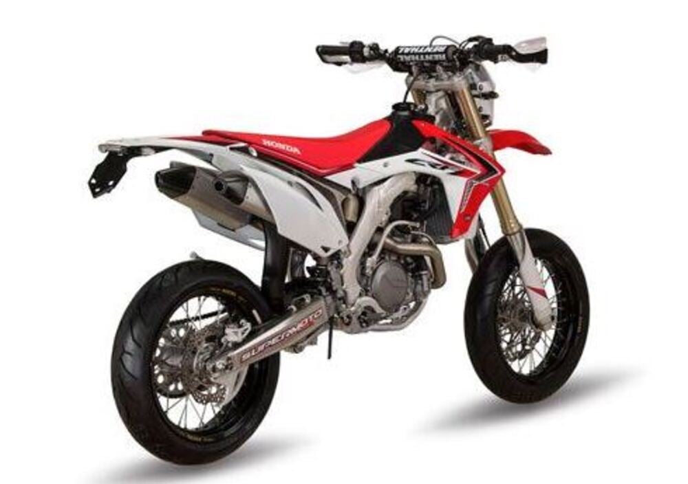 Honda crf 450 r supermoto #2