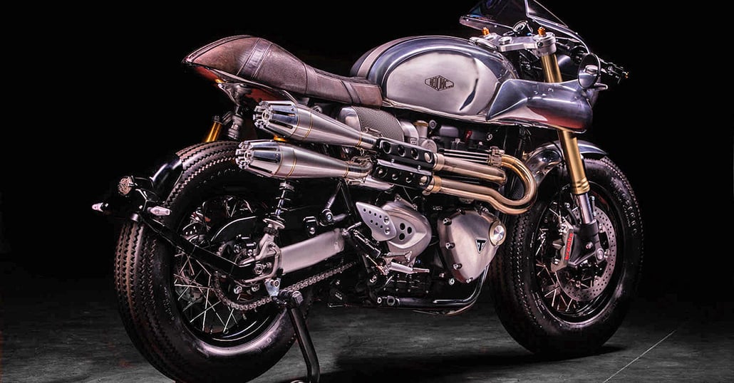 Triumph Thruxton R Hedonic. E' nato un nuovo marchio