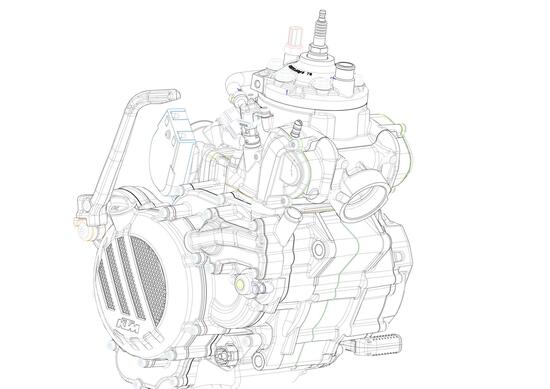 Le KTM EXC 250 e 300 2 tempi 2018 avranno l'iniezione elettronica, è ufficiale Le KTM EXC 250 e 300 2 tempi 2018 avranno l'iniezione elettronica, è ufficiale